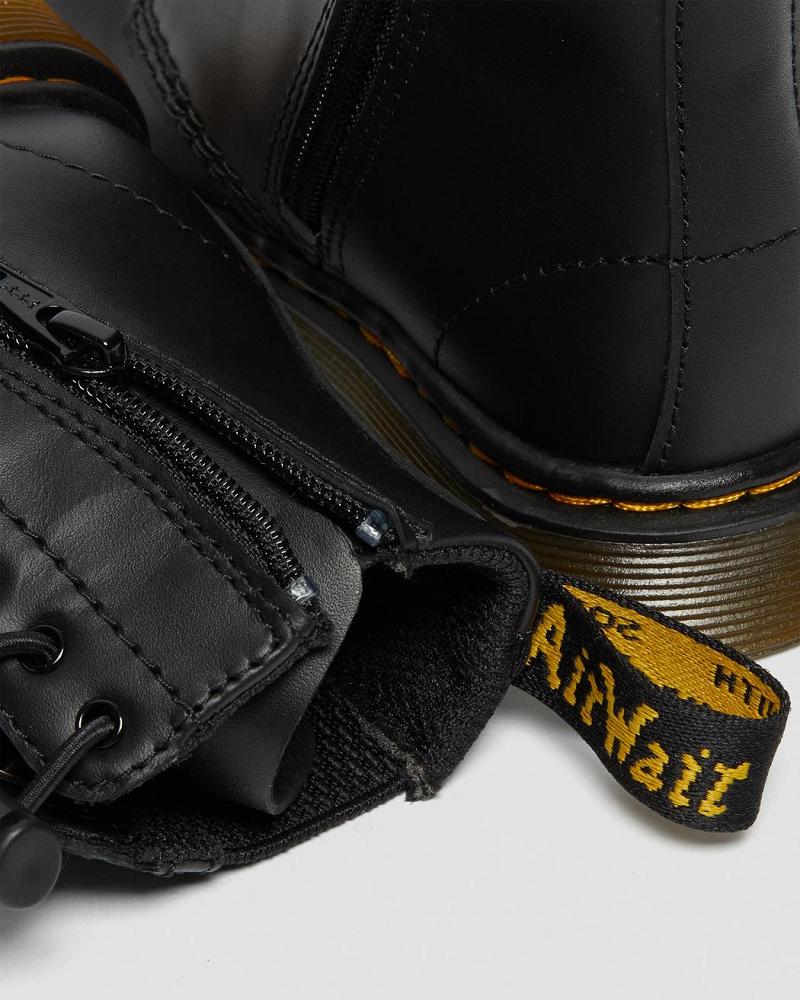 Dr Martens Toddler 1460 Harper Lær Fritidsstøvler Barn Svarte | Norge 158AHK